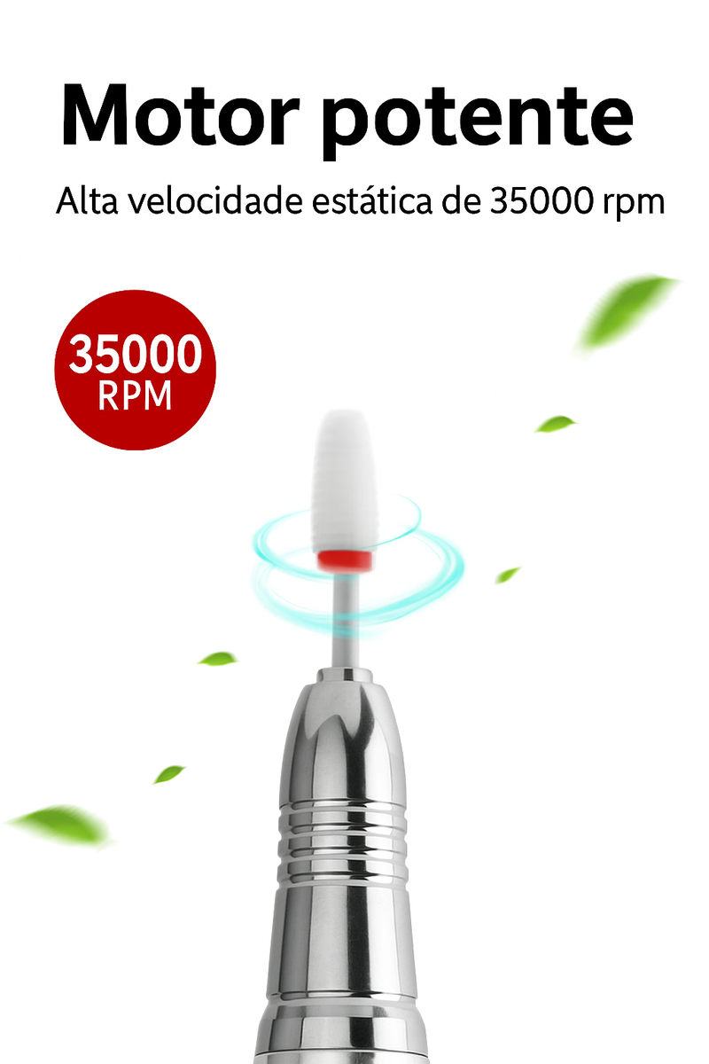 Micromotor com peça reta Portátil