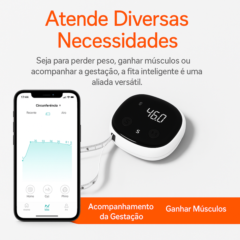 Fita Métrica para Medidas Corporais