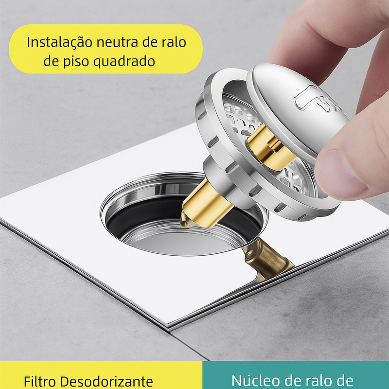 Ralo de Drenagem Anti-odor