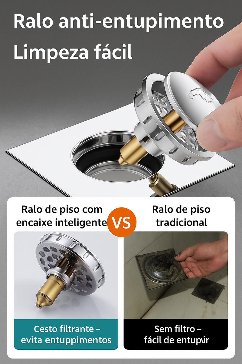 Ralo de Drenagem Anti-odor