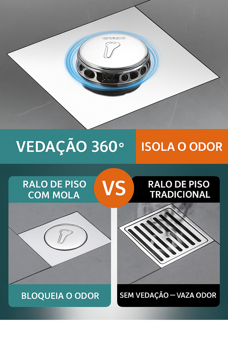 Ralo de Drenagem Anti-odor