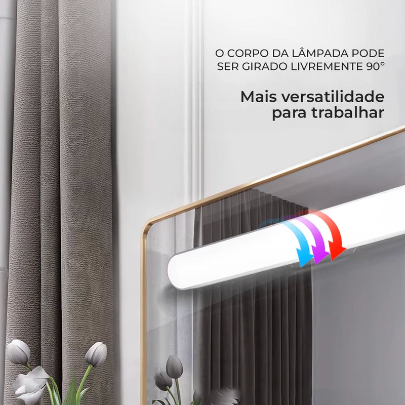 Luminária de LED com Interruptor por Toque