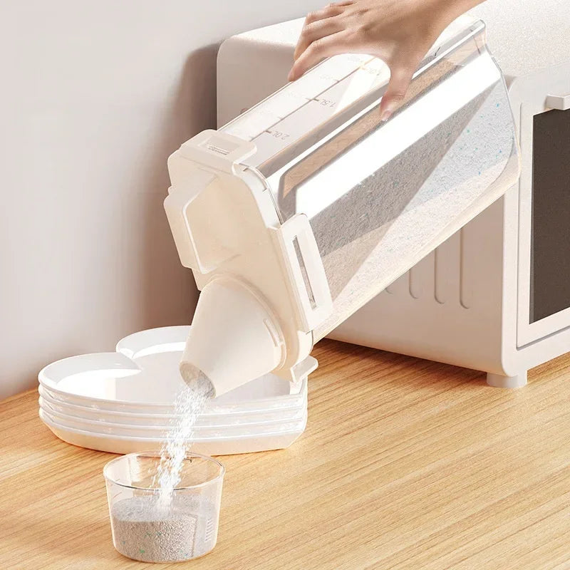 Dispenser de Liquidos e Pós com Medidor