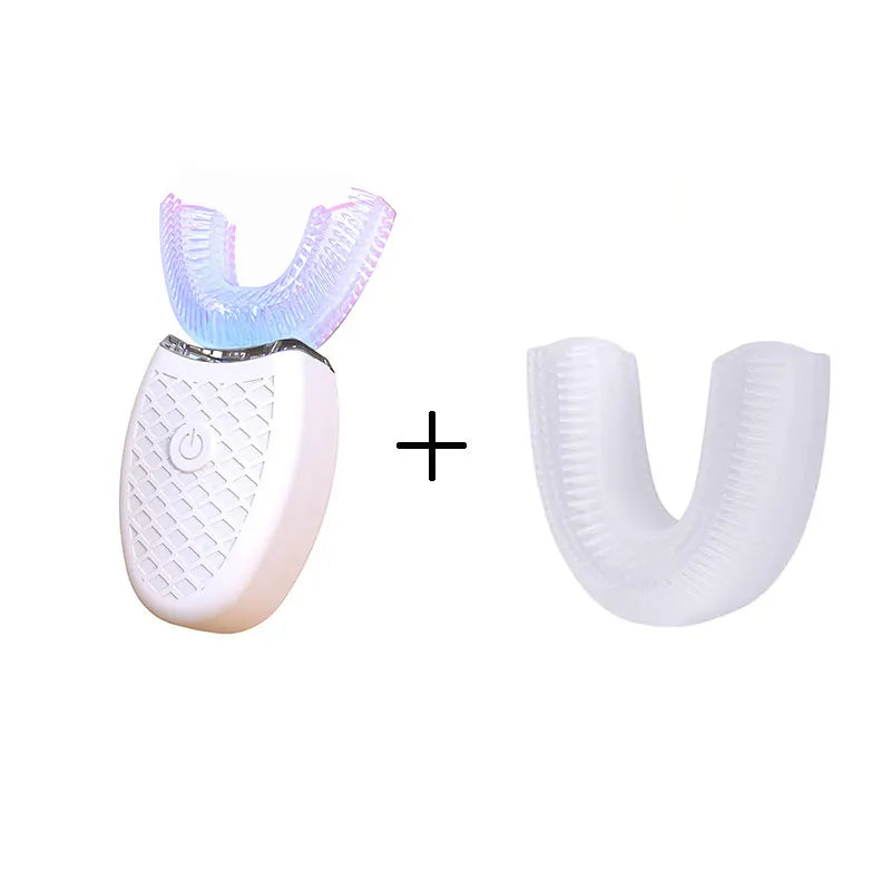Escova Dental Elétrica 360° em Formato U - Adulto