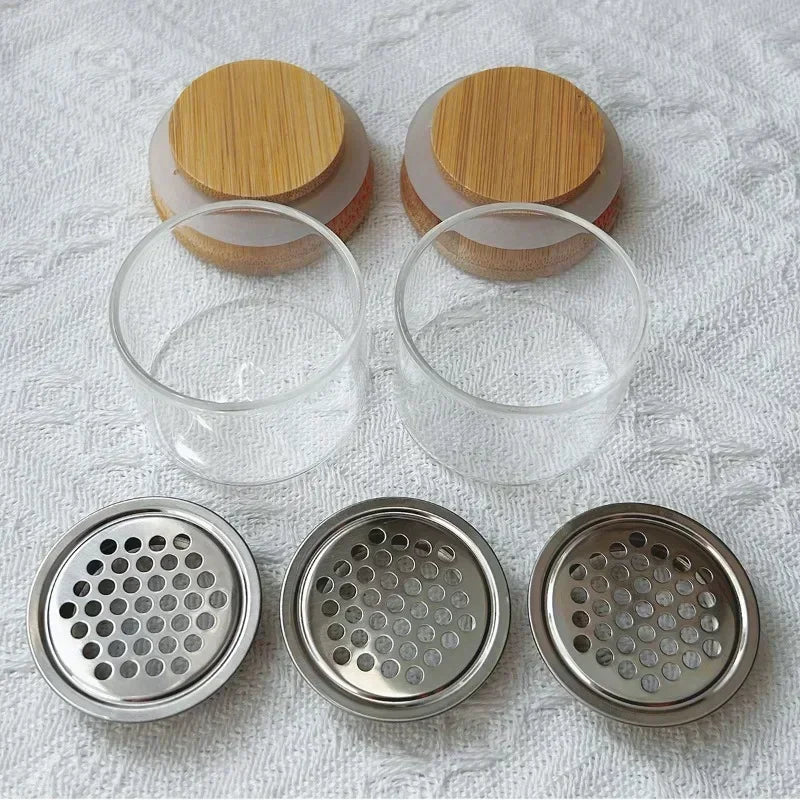 Pote de Vidro para Limpeza de Pincéis