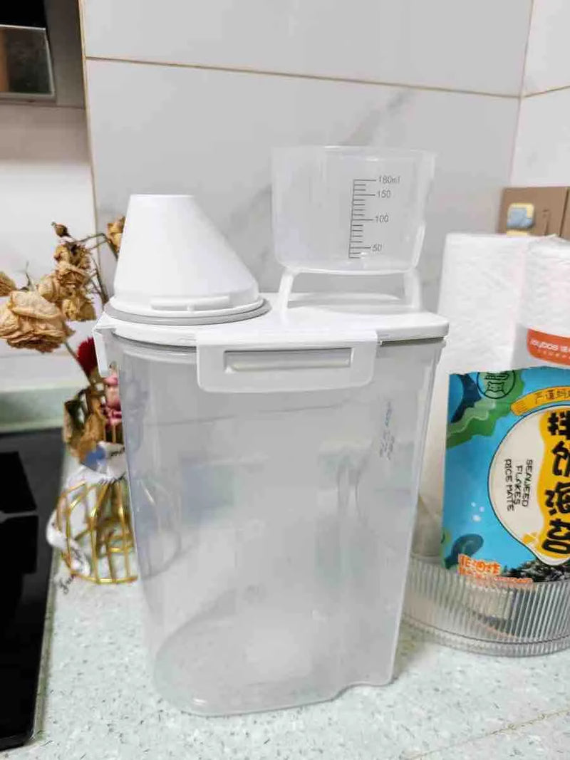 Dispenser de Liquidos e Pós com Medidor