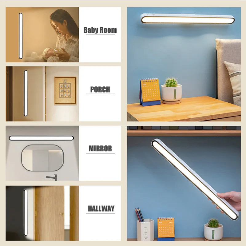 Luminária Sem Fio com Controle de Temperatura de Luz