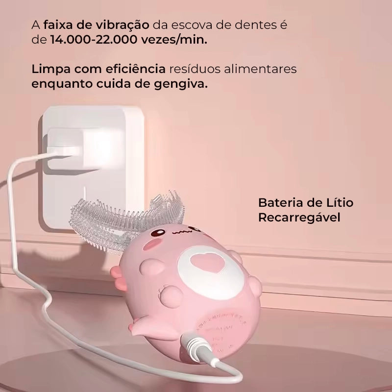 Escova Elétrica 360˚ Dinossauro - Infantil