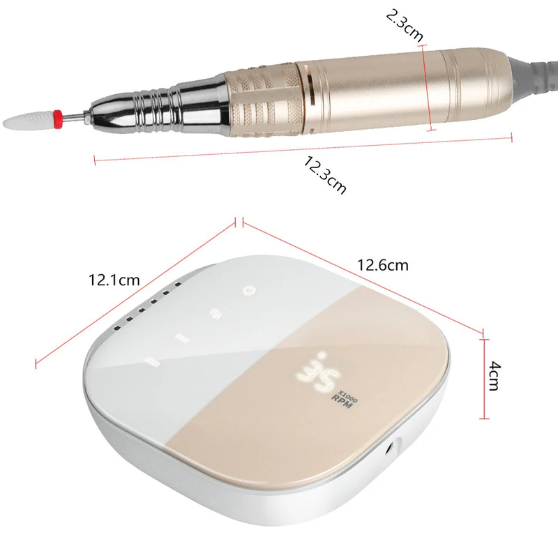 Micromotor com peça reta Portátil