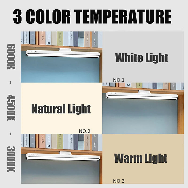 Luminária Sem Fio com Controle de Temperatura de Luz