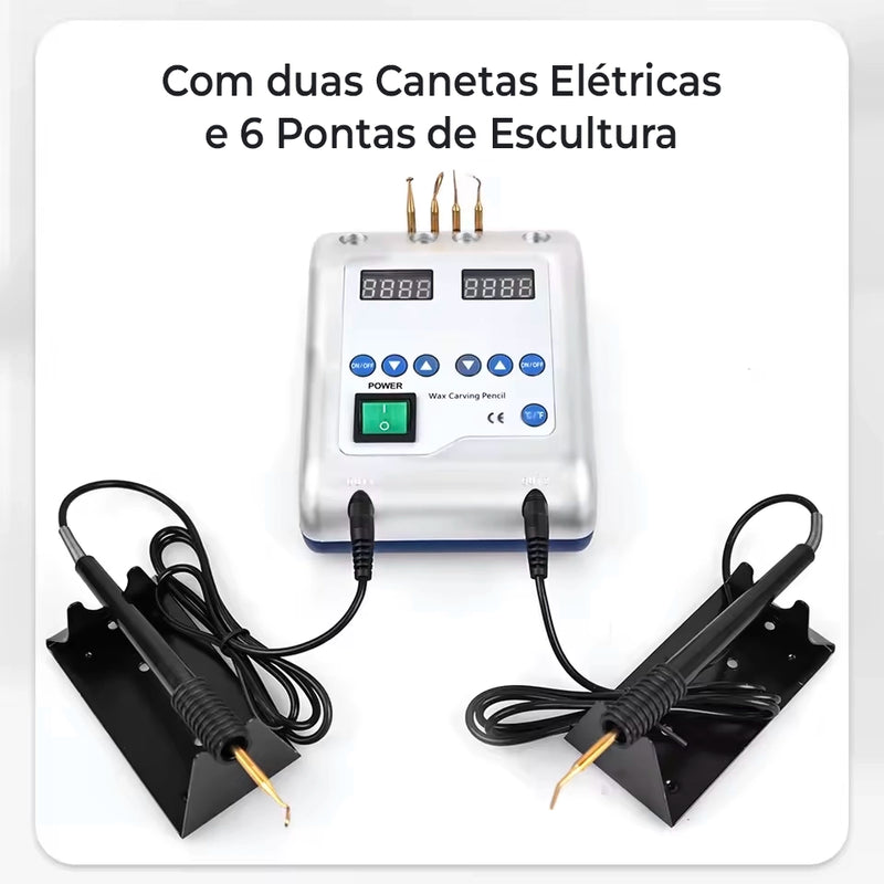 Gotejador Elétrico de Cera para Escultura