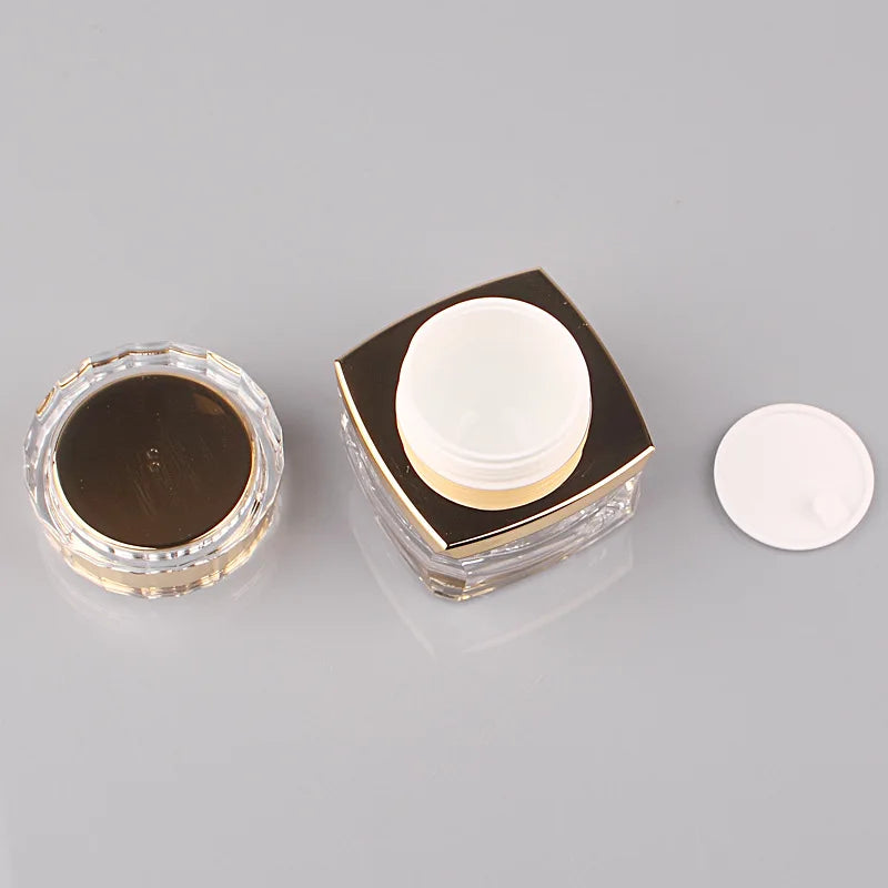 Frascos Recarregáveis de Luxo para Cremes - Crystal