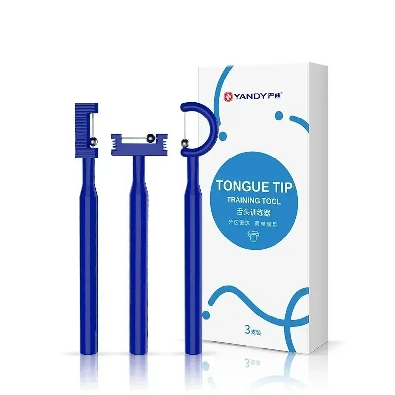 Kit de Dispositivos para Treinamento de Lingua e Lábios para Melhora da Dicção