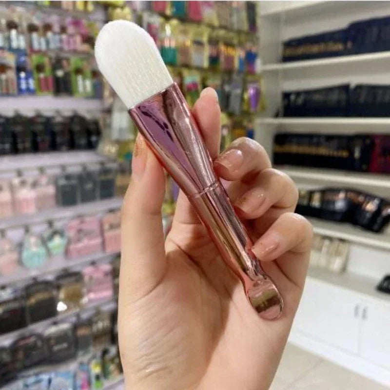 Aplicador de Silicone e Pincel para Skin Care