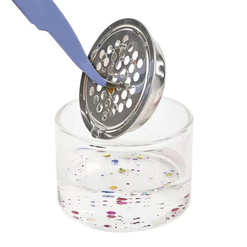 Pote de Vidro para Limpeza de Pincéis
