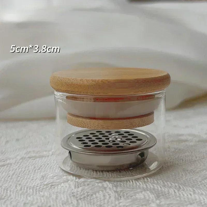 Pote de Vidro para Limpeza de Pincéis