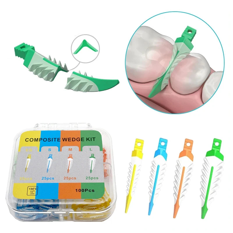 Cunha adaptativa interdental de silicone