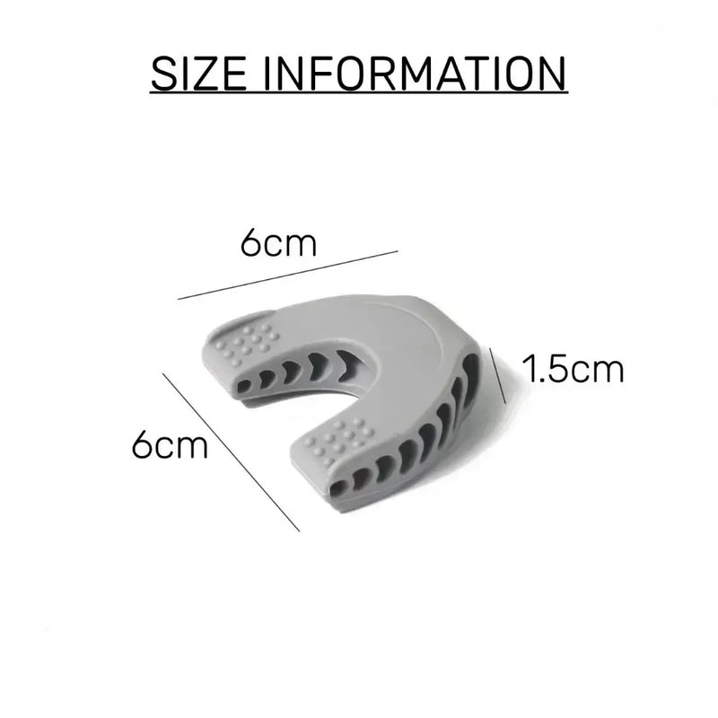 Aparelho de Silicone para Exercício e Definição de Mandíbula