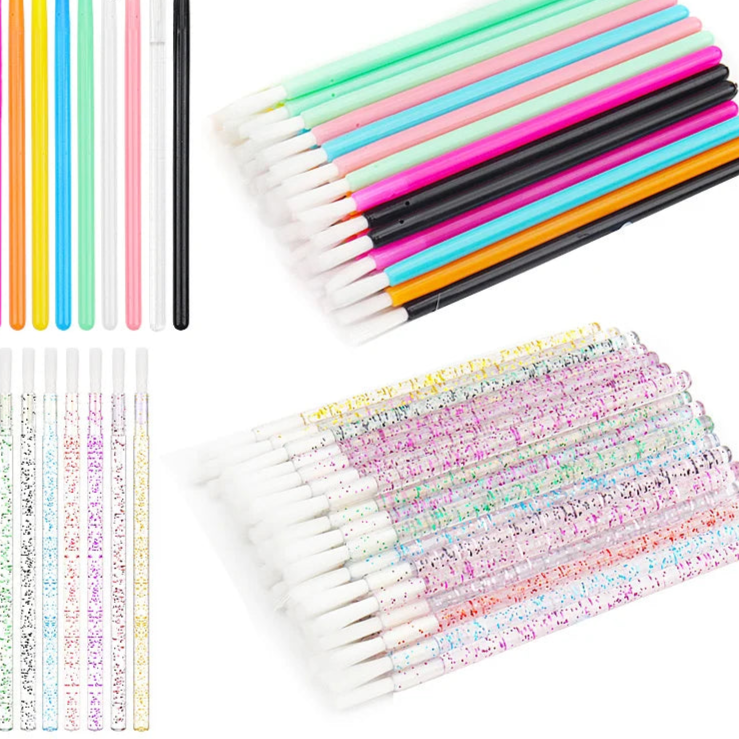 Pincel descartável de nylon (50 unidades)