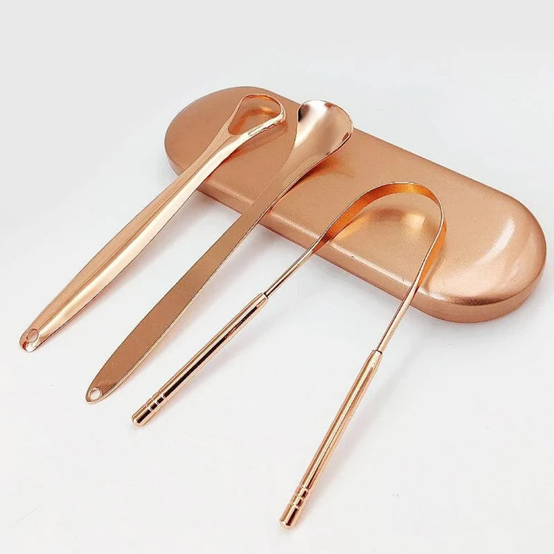 Kit para Limpeza de Língua - Inox