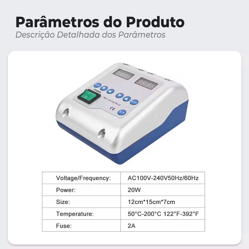 Gotejador Elétrico de Cera para Escultura
