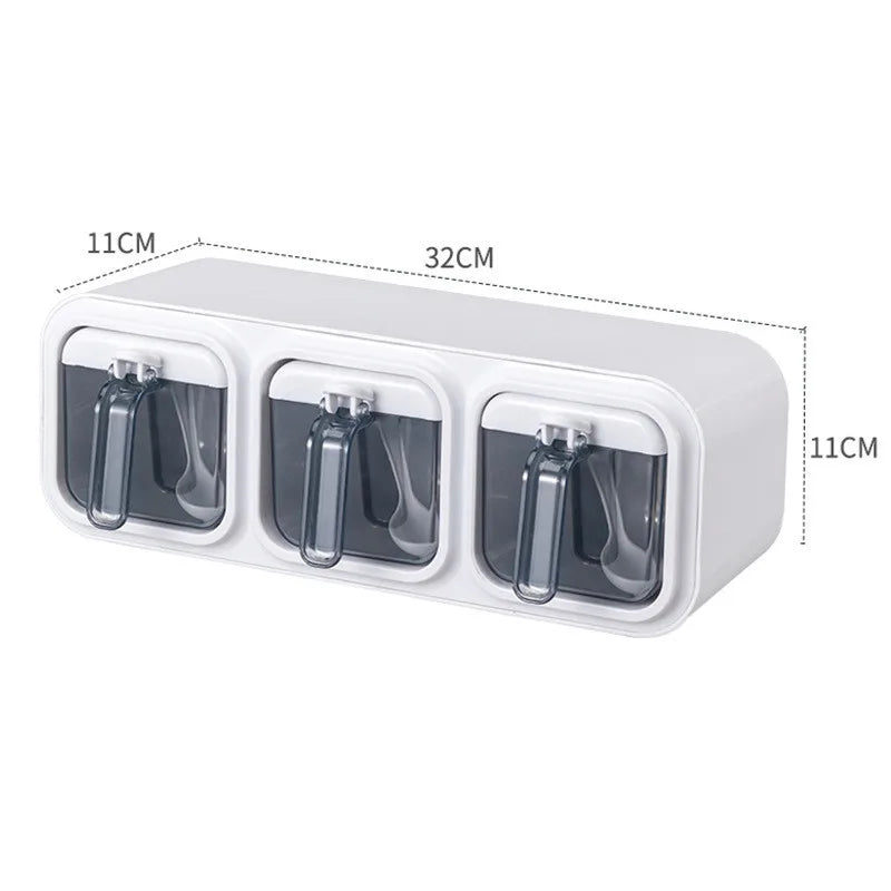 Organizador de Parede com Gavetas Transparentes