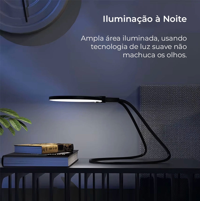 Lupa de Pescoço com Luz LED Recarregável