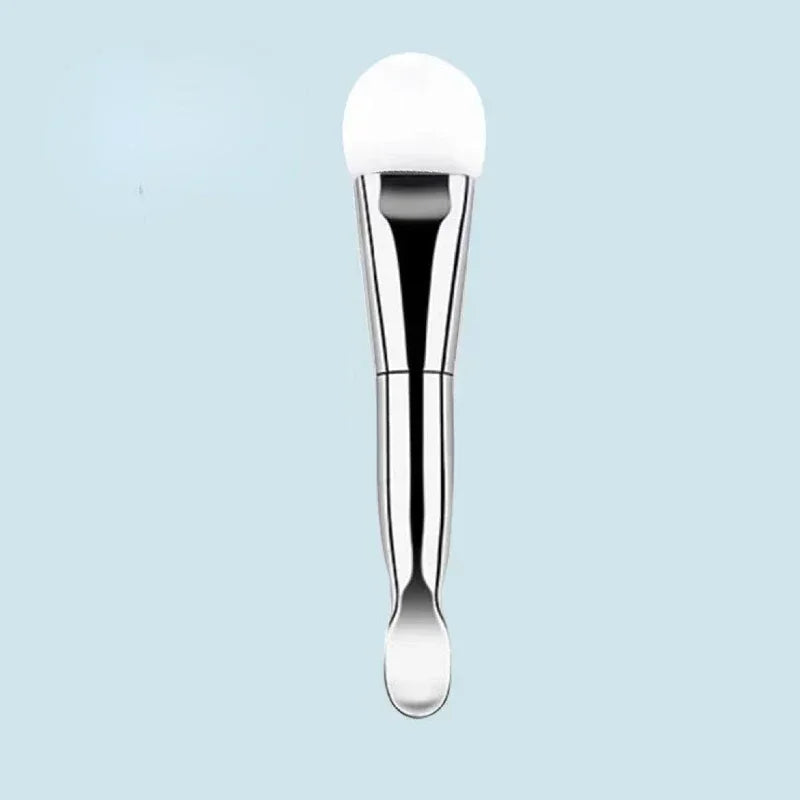 Aplicador de Silicone e Pincel para Skin Care