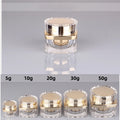 Frascos Recarregáveis de Luxo para Cremes - Crystal