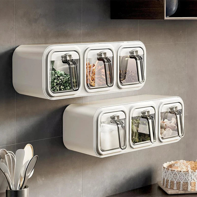 Organizador de Parede com Gavetas Transparentes