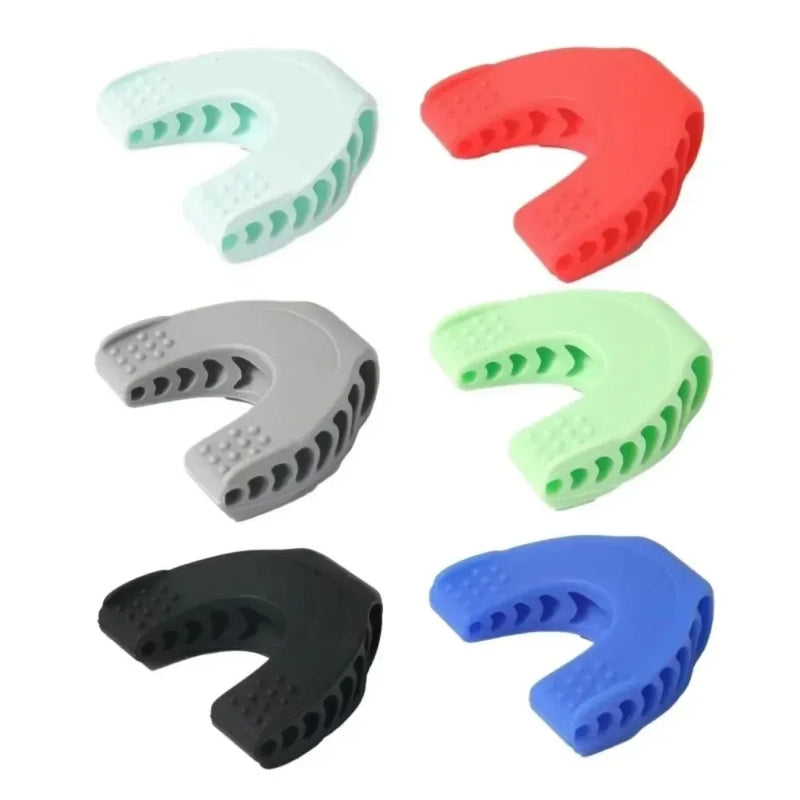 Aparelho de Silicone para Exercício e Definição de Mandíbula