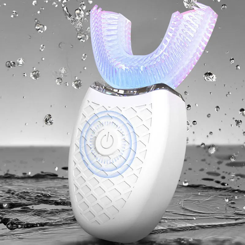 Escova Dental Elétrica 360° em Formato U - Adulto